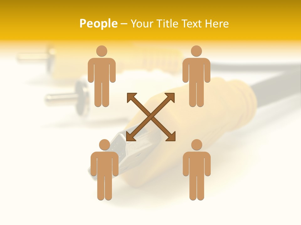 Isolated Innovation Silver PowerPoint Template