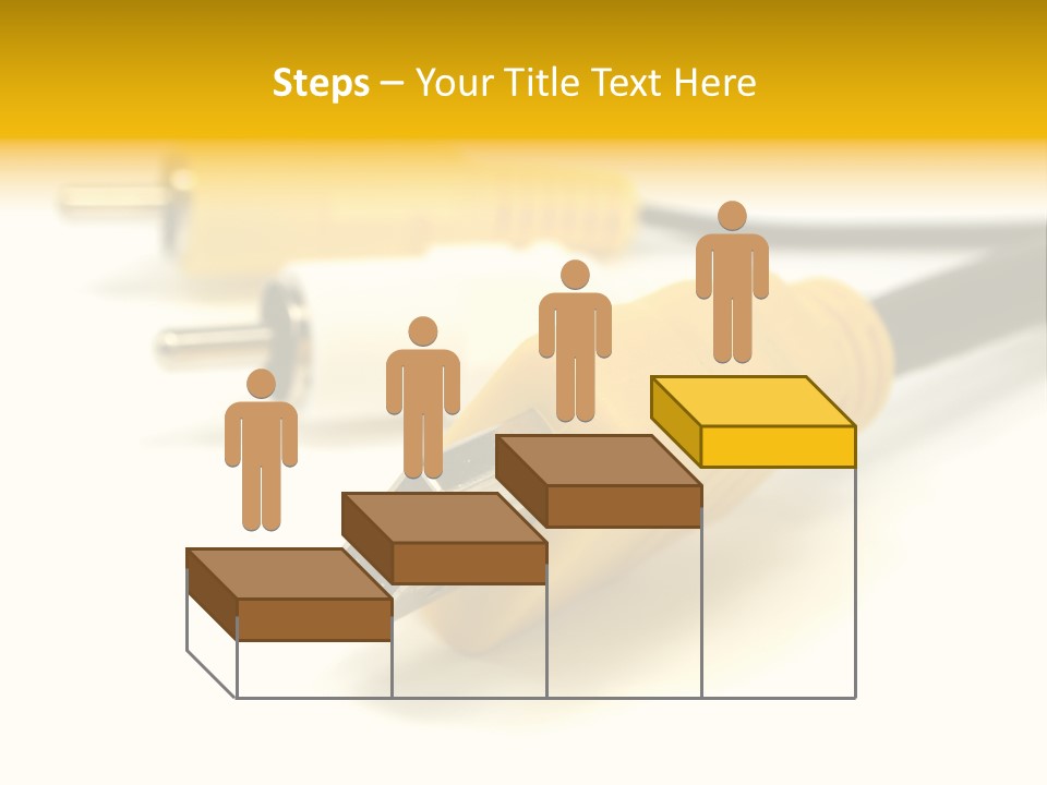 Isolated Innovation Silver PowerPoint Template