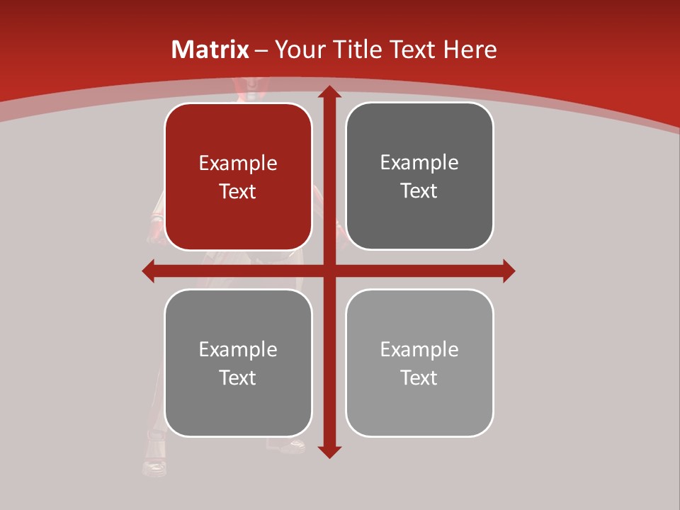 Scifi Render Girl PowerPoint Template