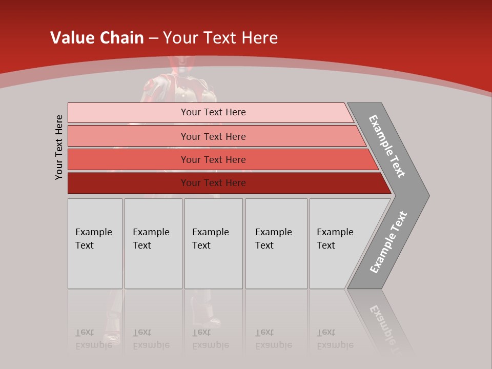 Scifi Render Girl PowerPoint Template