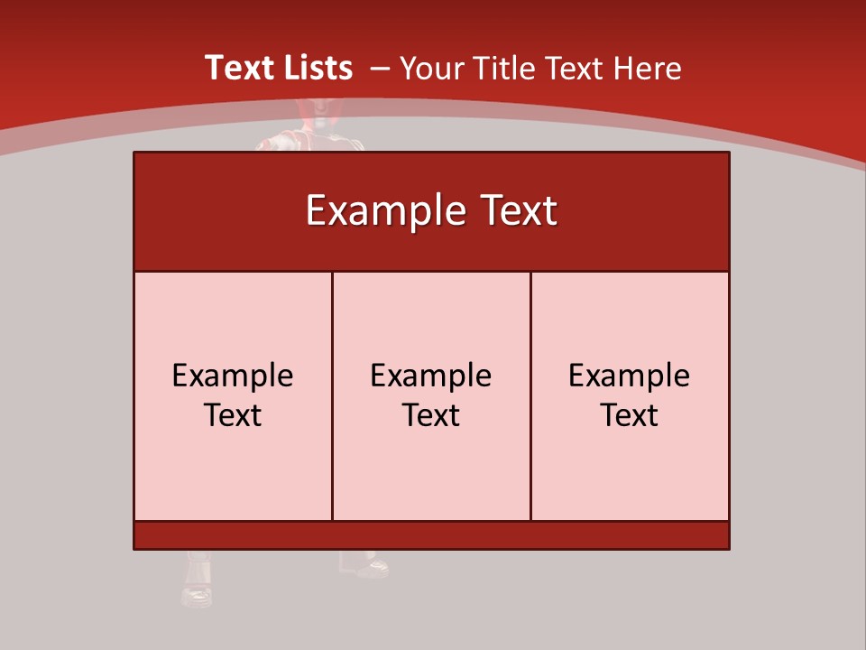 Scifi Render Girl PowerPoint Template