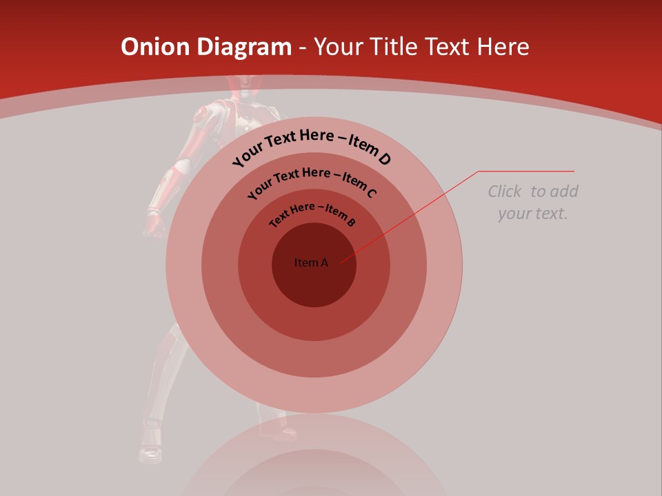 Scifi Render Girl PowerPoint Template