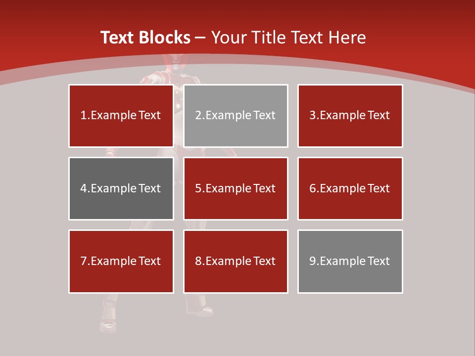 Scifi Render Girl PowerPoint Template