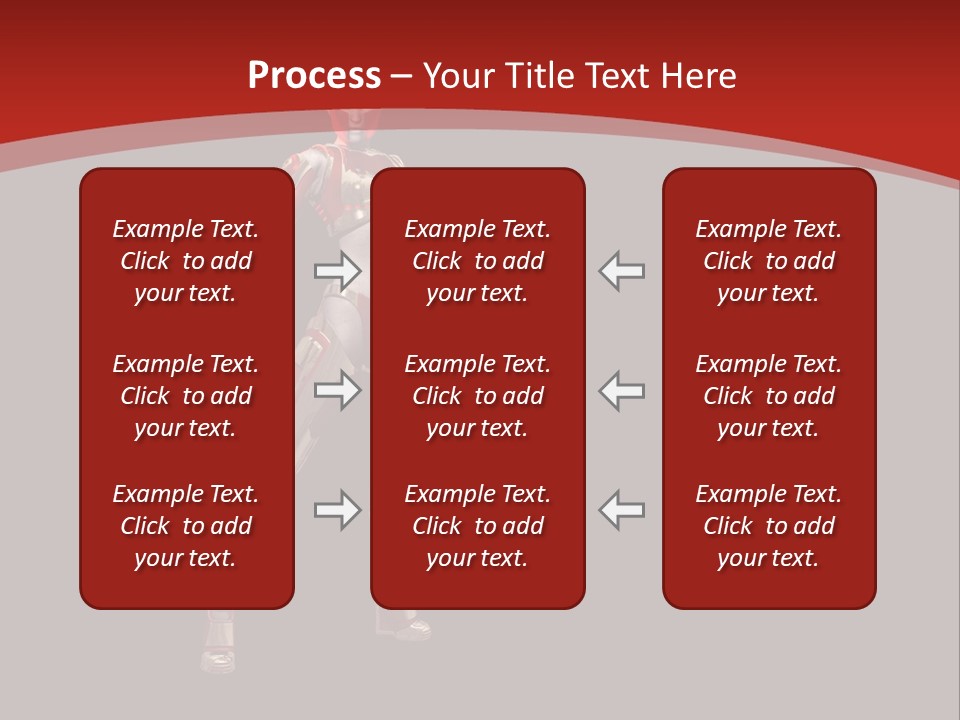 Scifi Render Girl PowerPoint Template