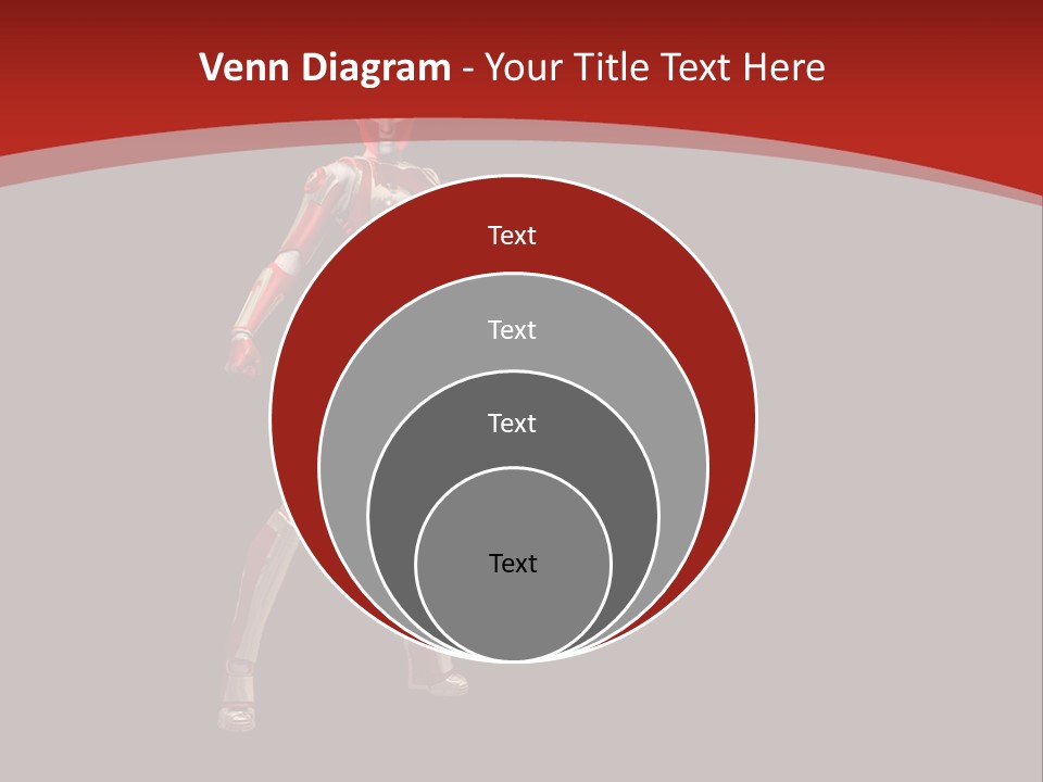 Scifi Render Girl PowerPoint Template