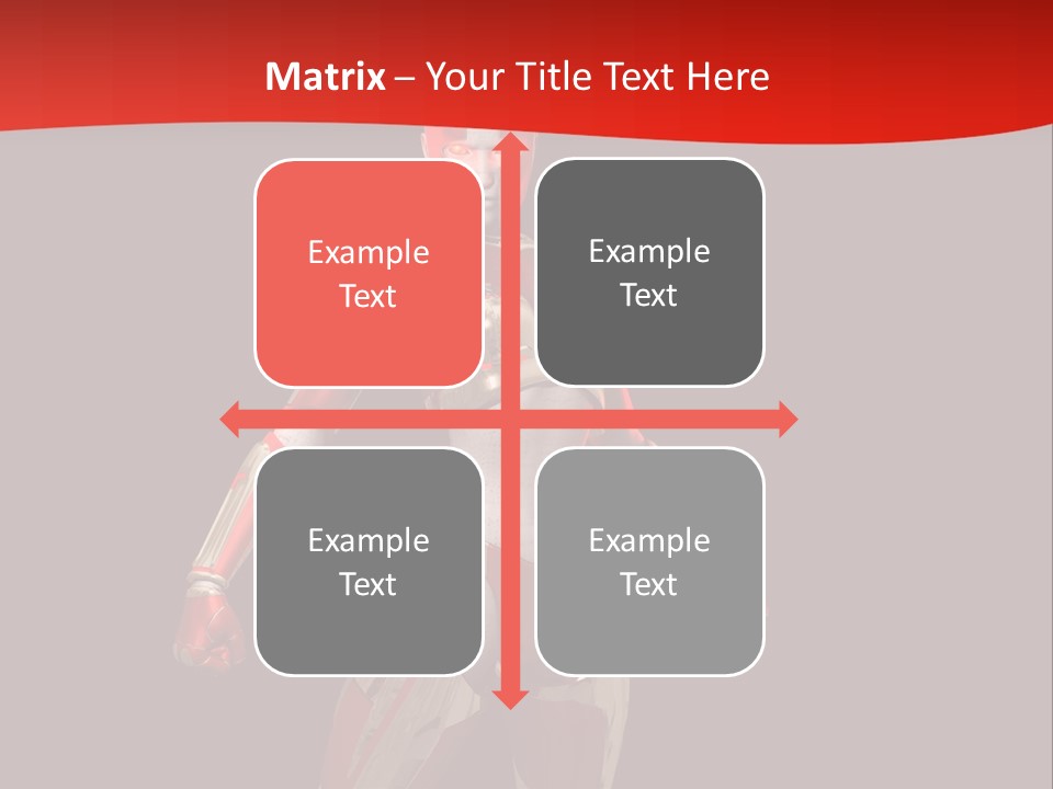 Face Weapon Render PowerPoint Template