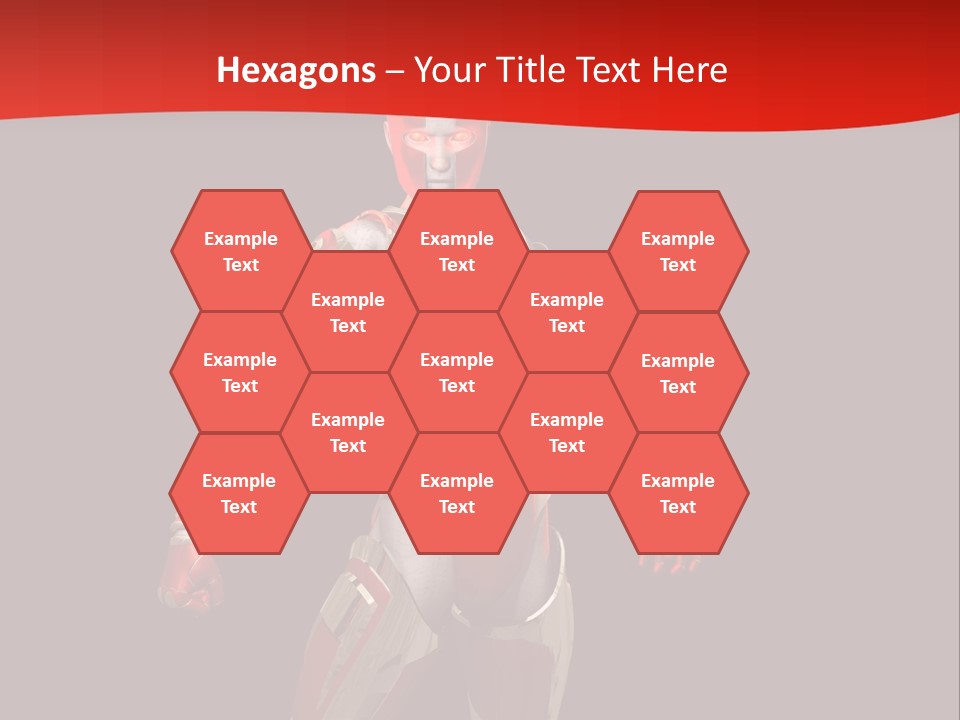 Face Weapon Render PowerPoint Template