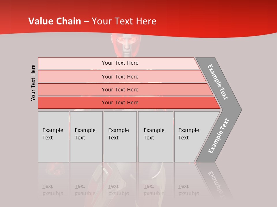 Face Weapon Render PowerPoint Template