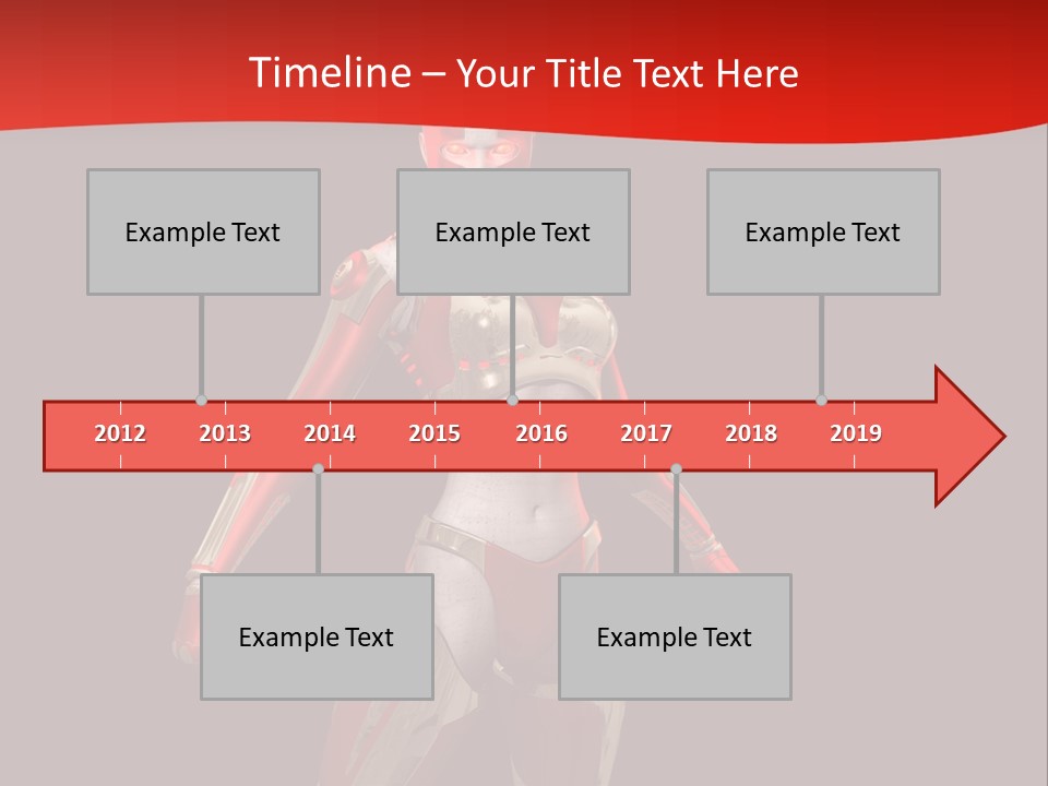 Face Weapon Render PowerPoint Template
