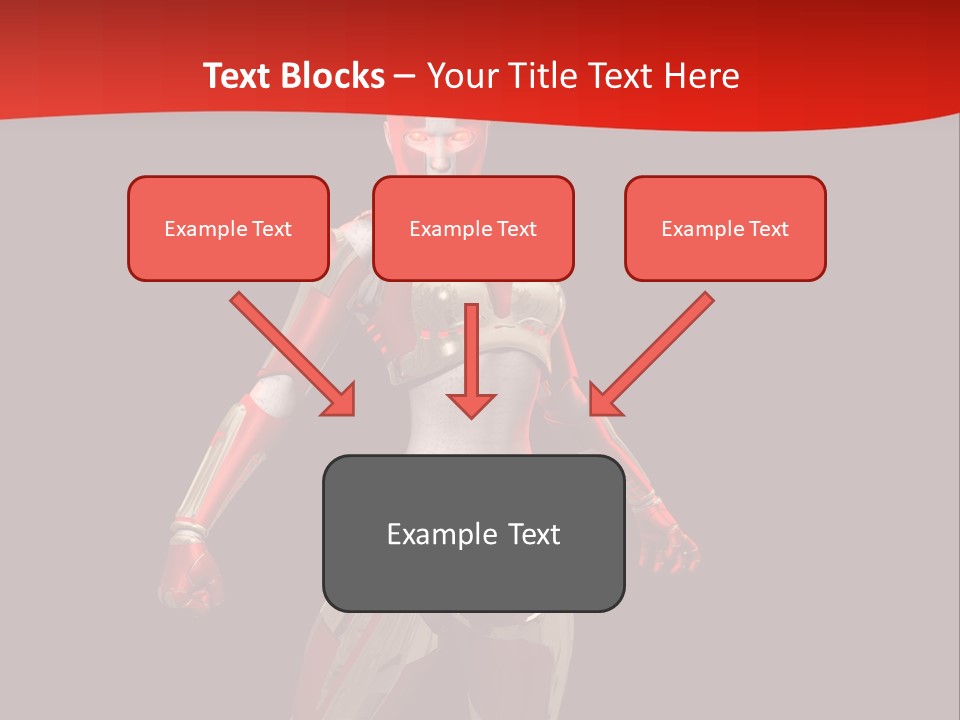 Face Weapon Render PowerPoint Template