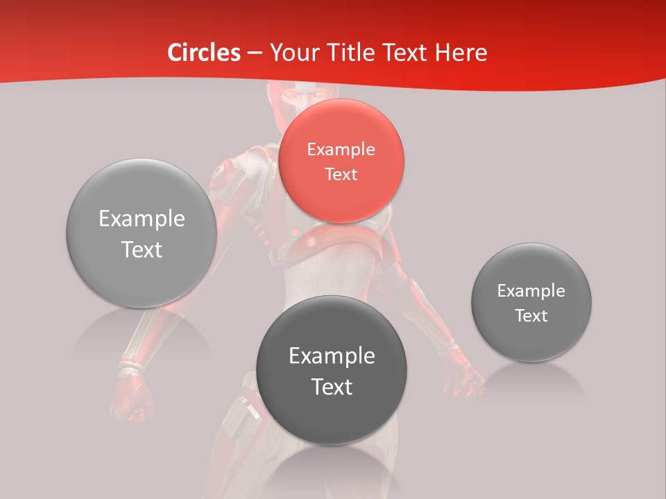 Face Weapon Render PowerPoint Template