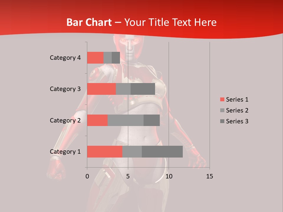Face Weapon Render PowerPoint Template