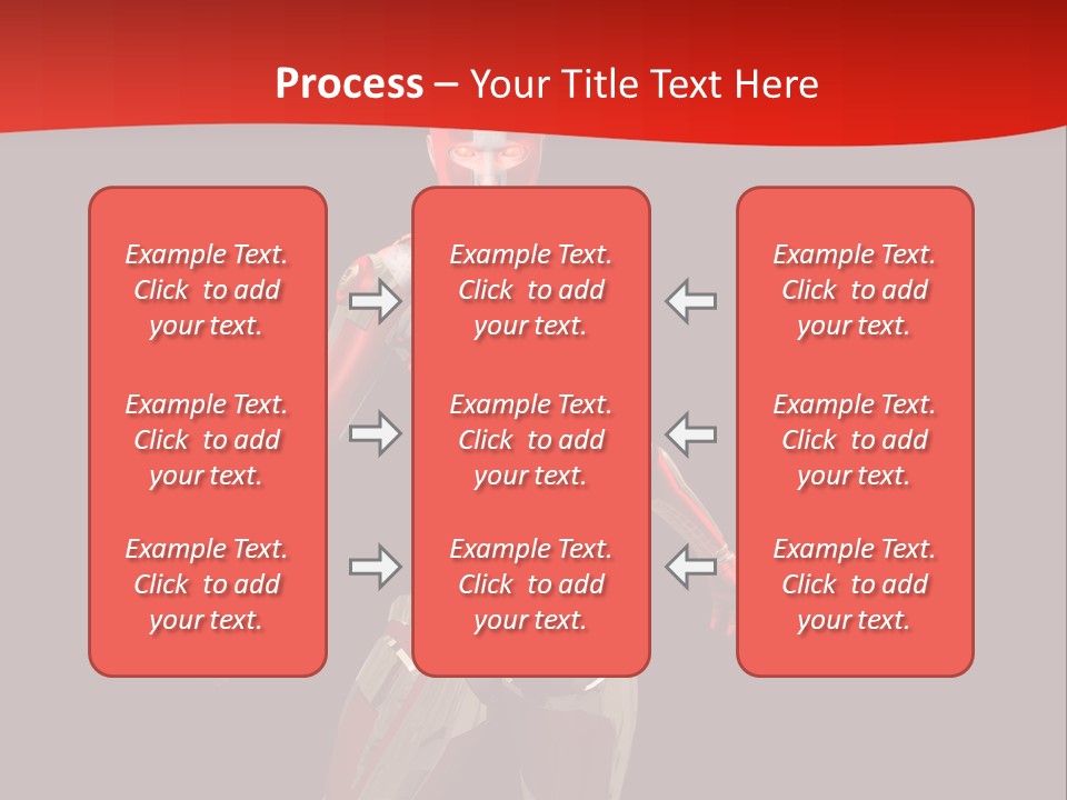 Face Weapon Render PowerPoint Template