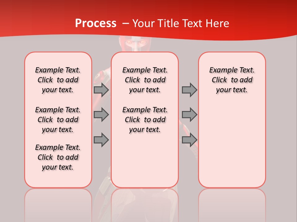 Face Weapon Render PowerPoint Template