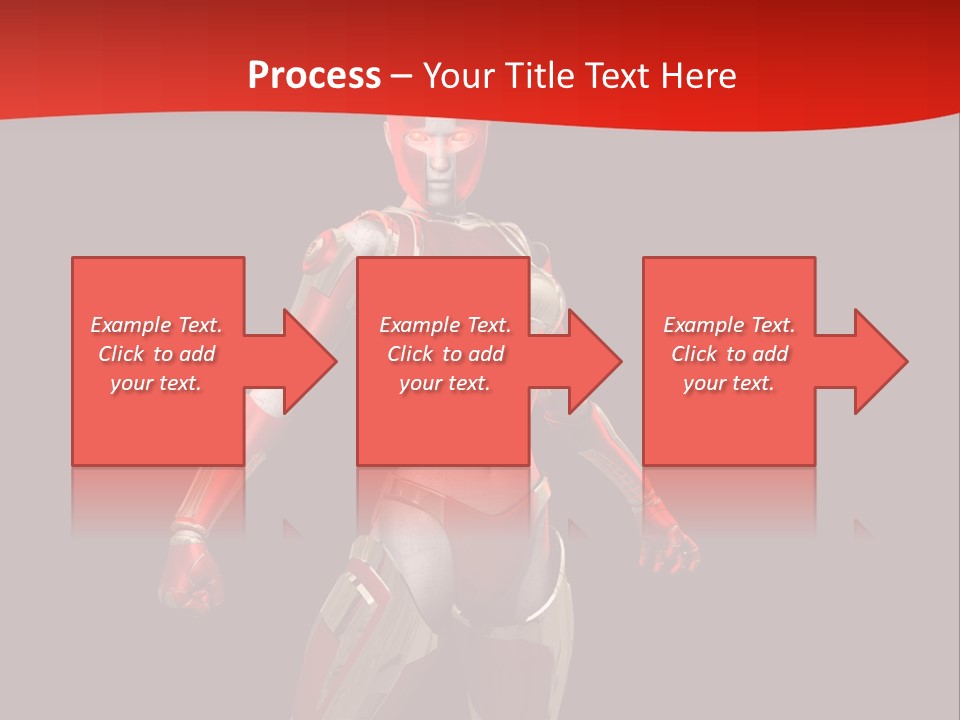 Face Weapon Render PowerPoint Template
