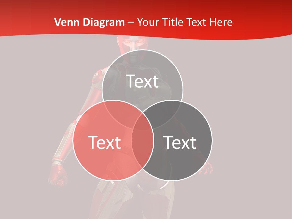 Face Weapon Render PowerPoint Template