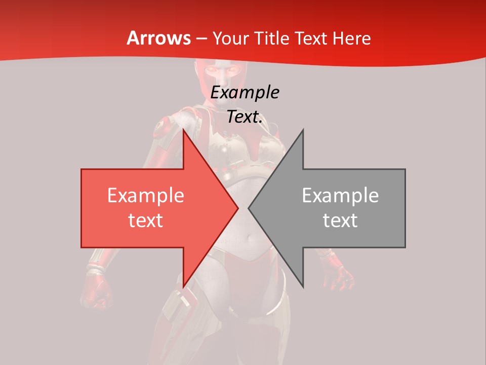 Face Weapon Render PowerPoint Template