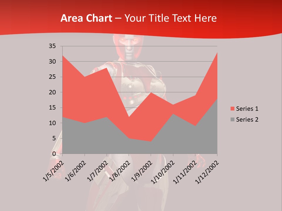 Face Weapon Render PowerPoint Template