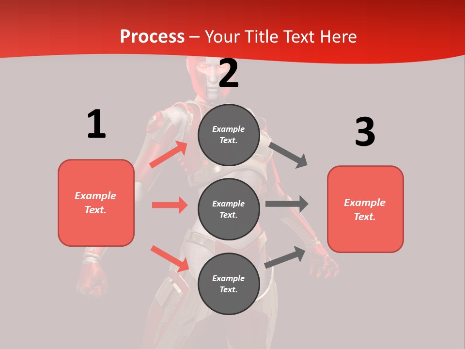Face Weapon Render PowerPoint Template