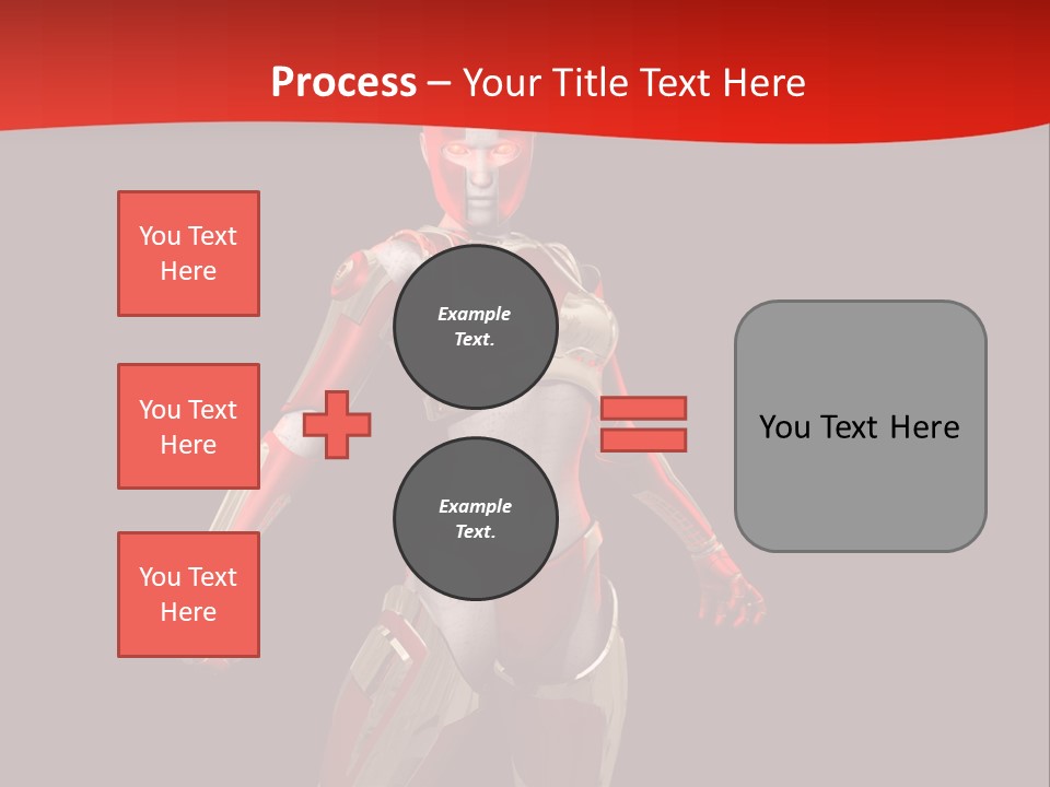 Face Weapon Render PowerPoint Template
