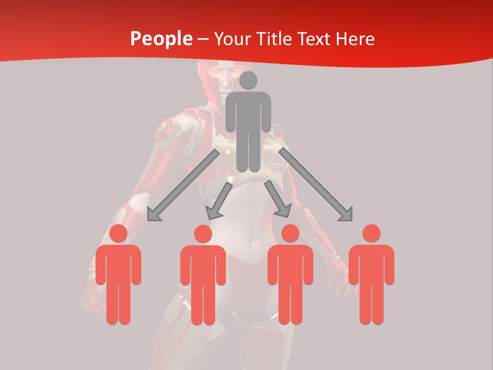 Face Weapon Render PowerPoint Template