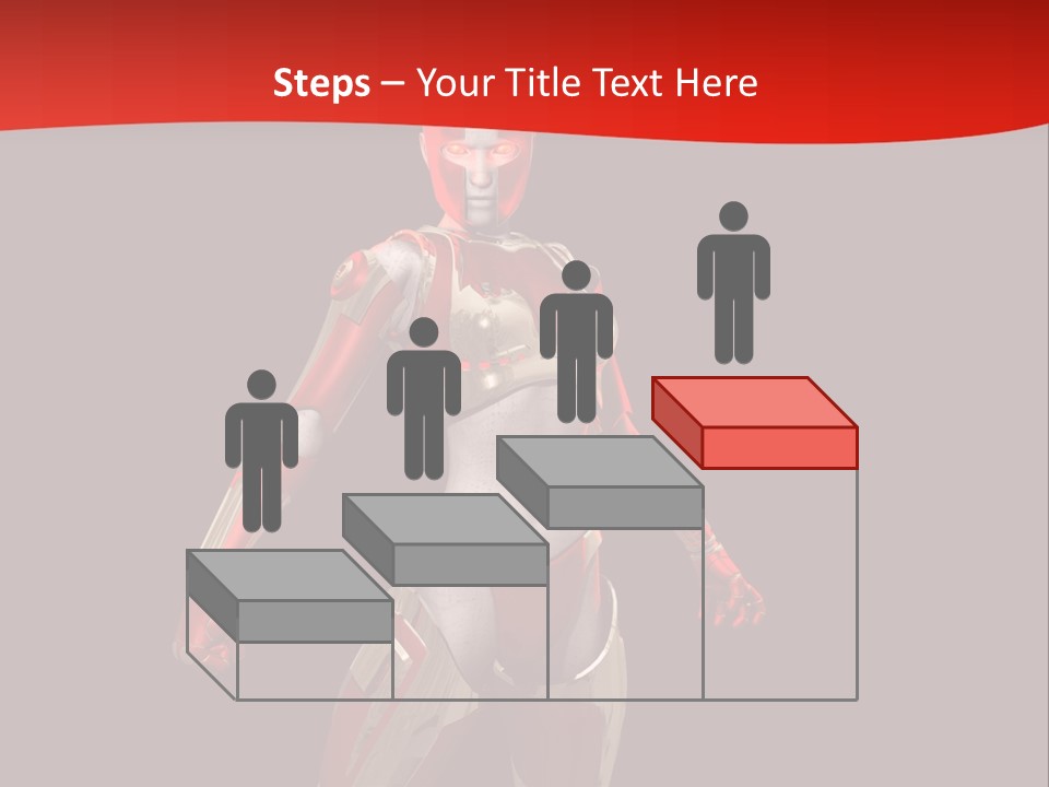 Face Weapon Render PowerPoint Template