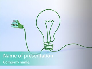 White Imagination Light PowerPoint Template