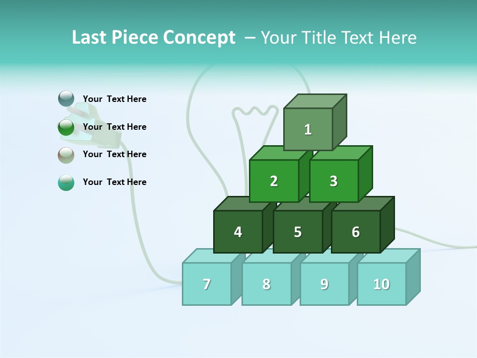 White Imagination Light PowerPoint Template