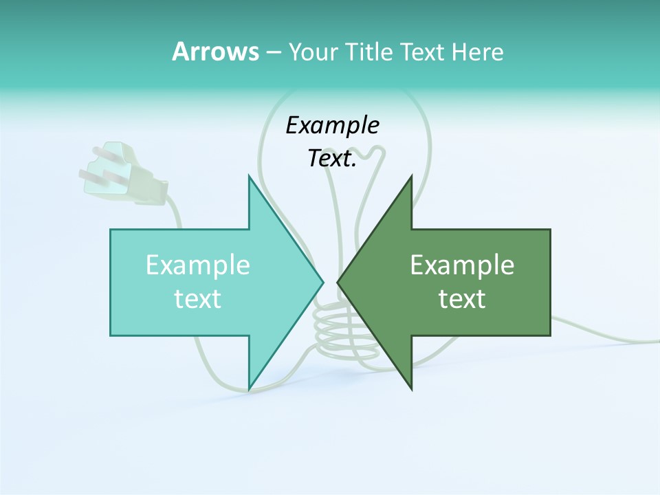 White Imagination Light PowerPoint Template