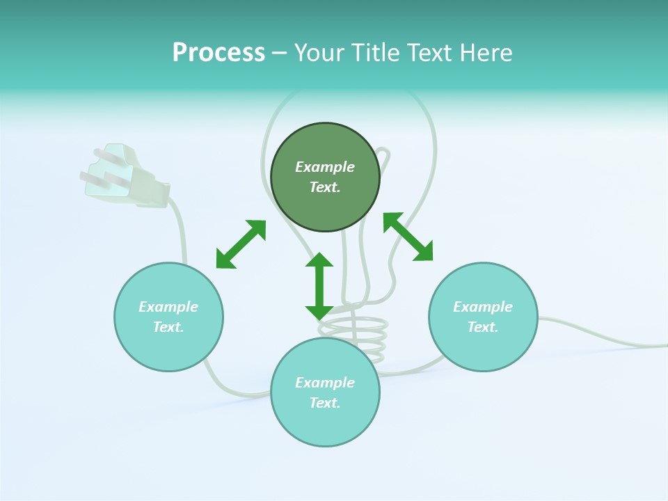 White Imagination Light PowerPoint Template