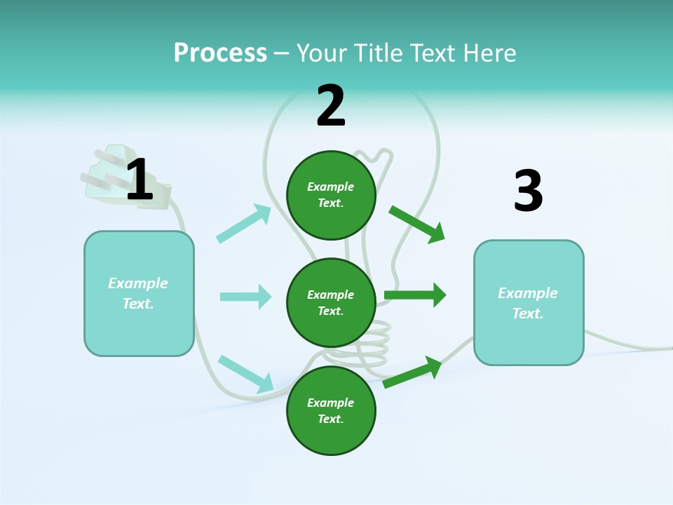 White Imagination Light PowerPoint Template