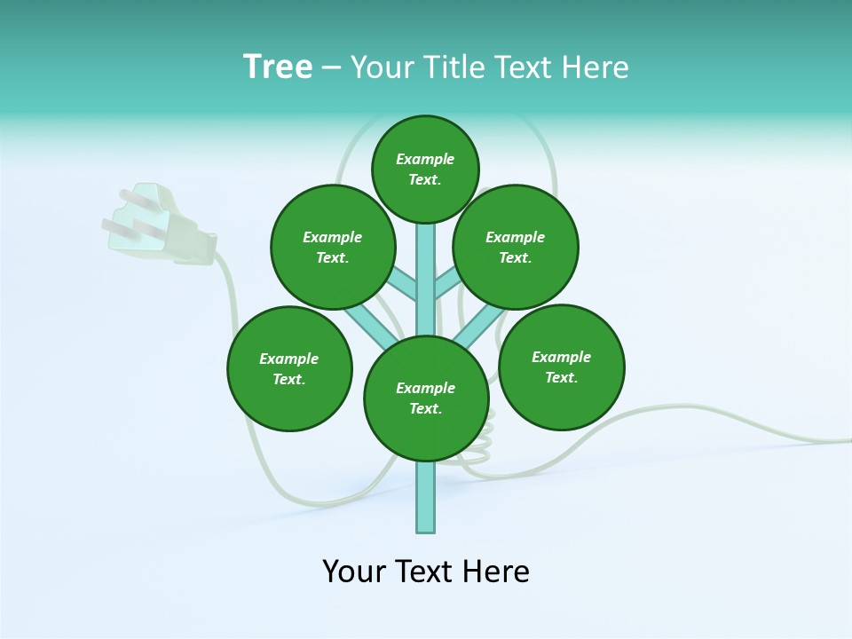 White Imagination Light PowerPoint Template