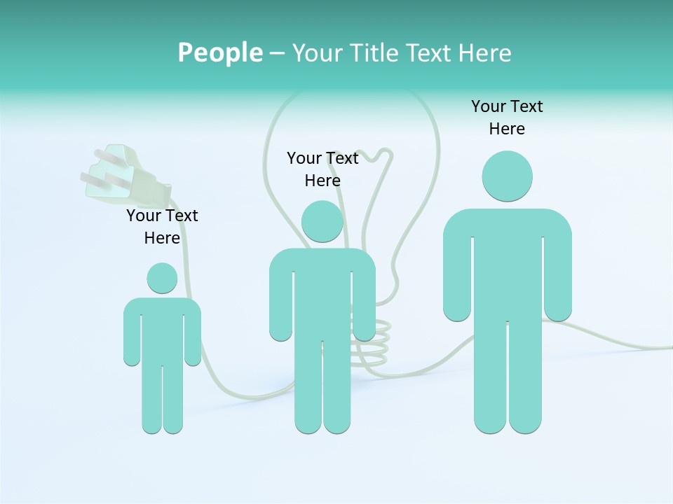 White Imagination Light PowerPoint Template