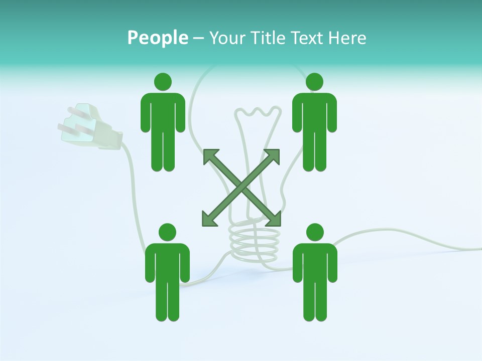 White Imagination Light PowerPoint Template