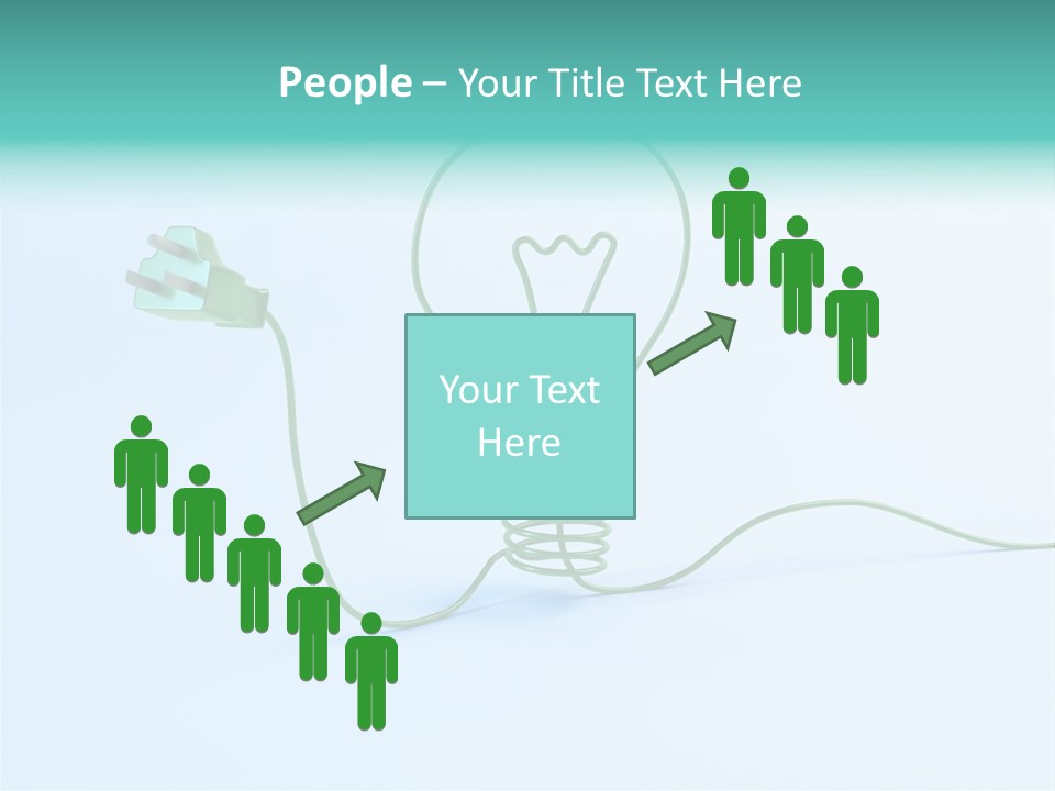 White Imagination Light PowerPoint Template