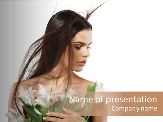 Elegance Image Face PowerPoint Template