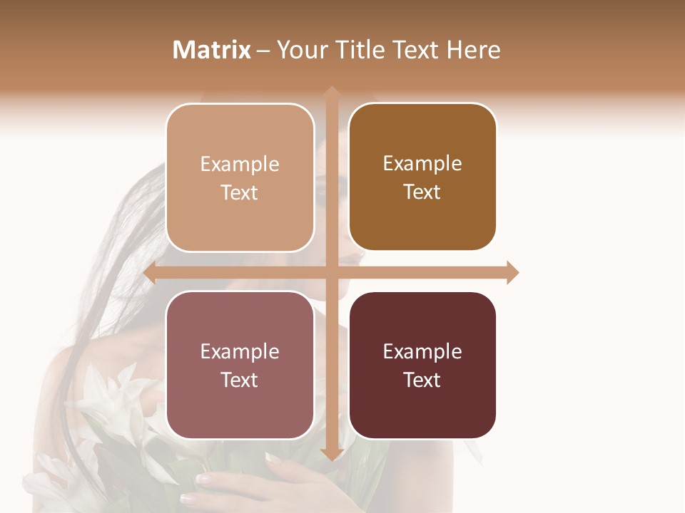 Elegance Image Face PowerPoint Template