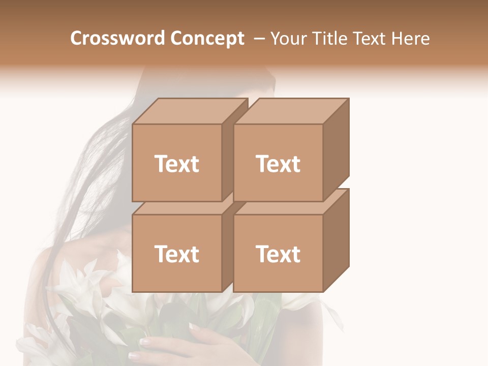 Elegance Image Face PowerPoint Template