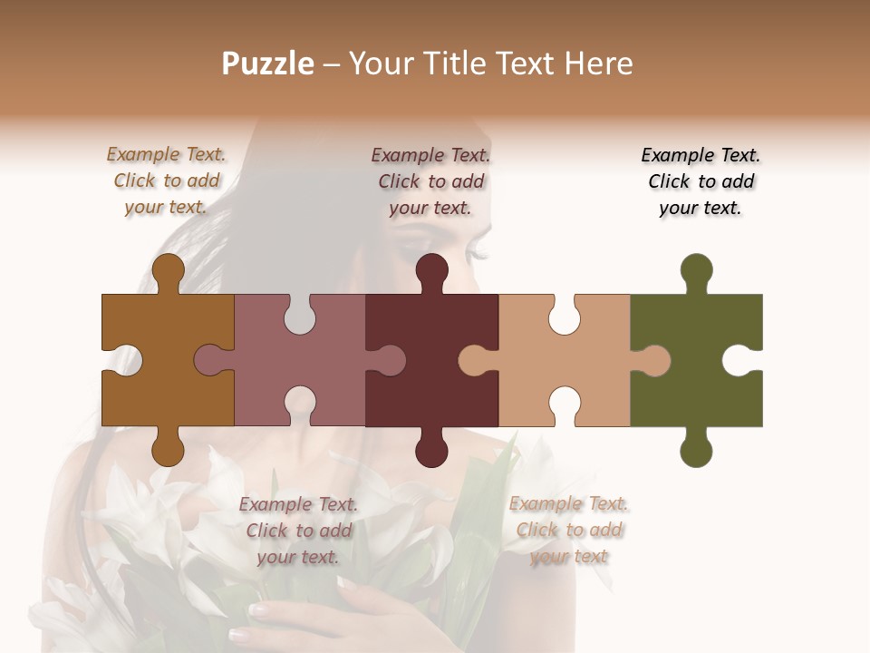 Elegance Image Face PowerPoint Template