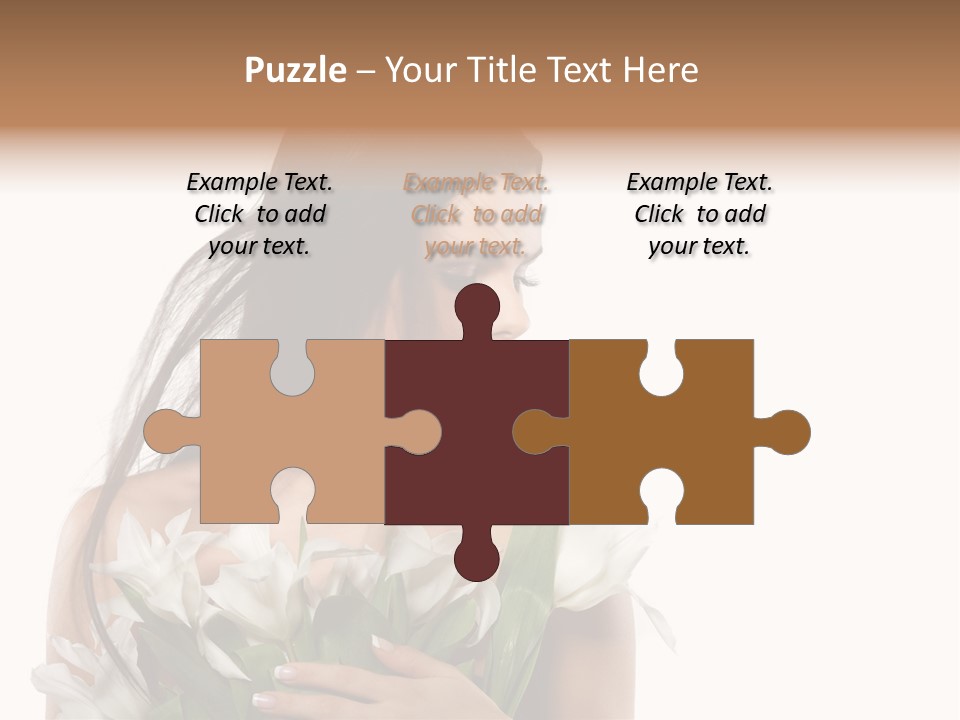 Elegance Image Face PowerPoint Template