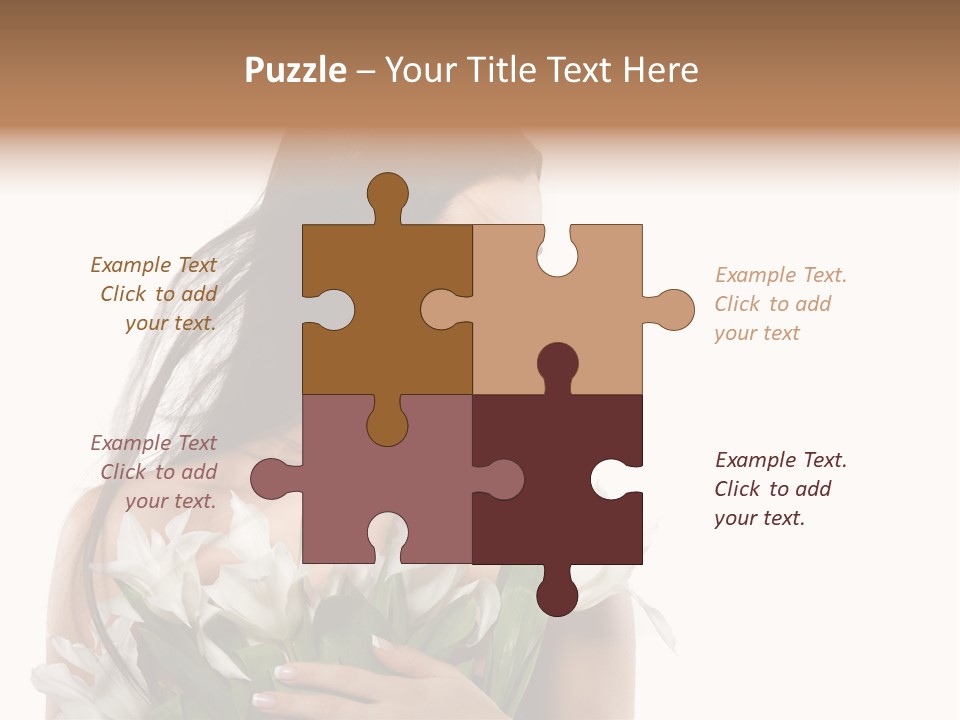 Elegance Image Face PowerPoint Template