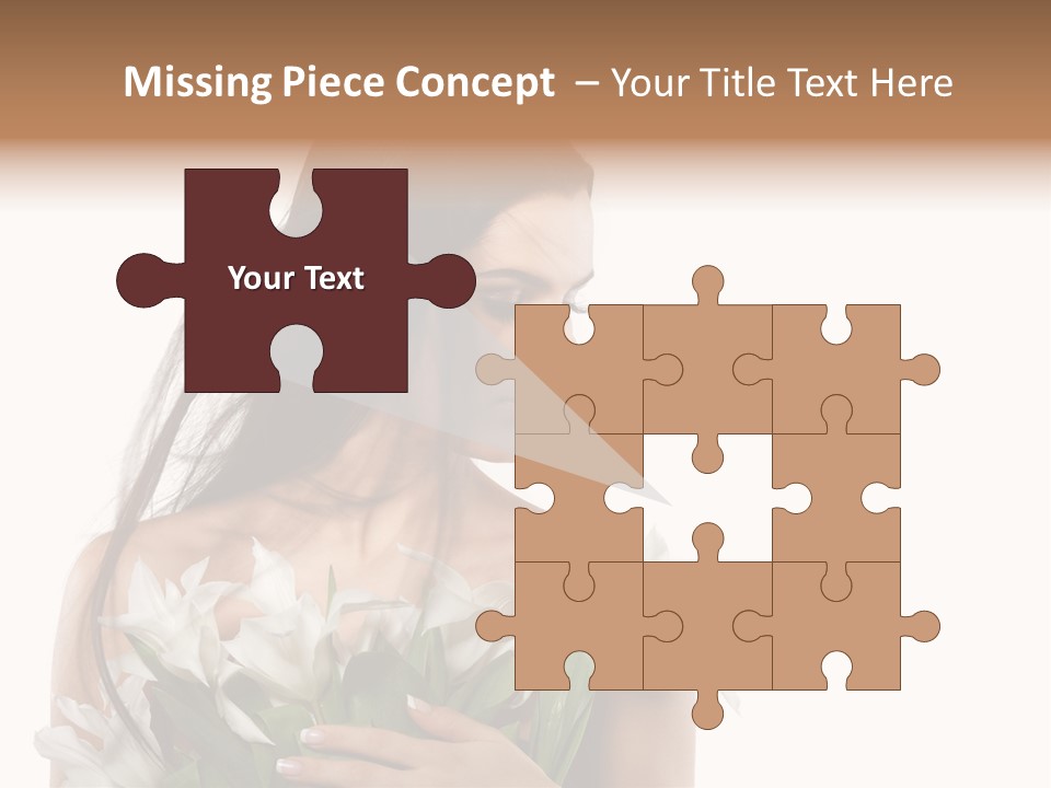 Elegance Image Face PowerPoint Template