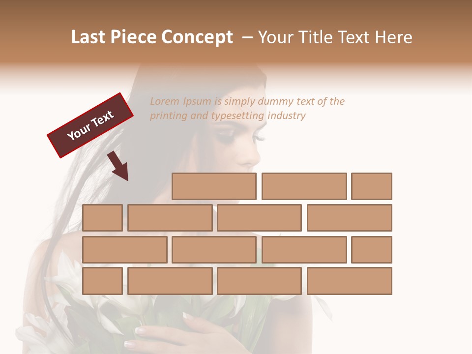 Elegance Image Face PowerPoint Template
