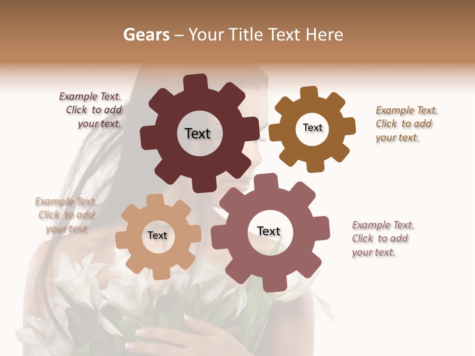 Elegance Image Face PowerPoint Template