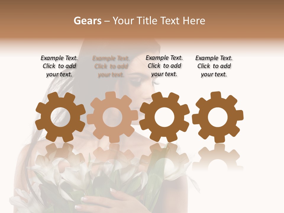 Elegance Image Face PowerPoint Template