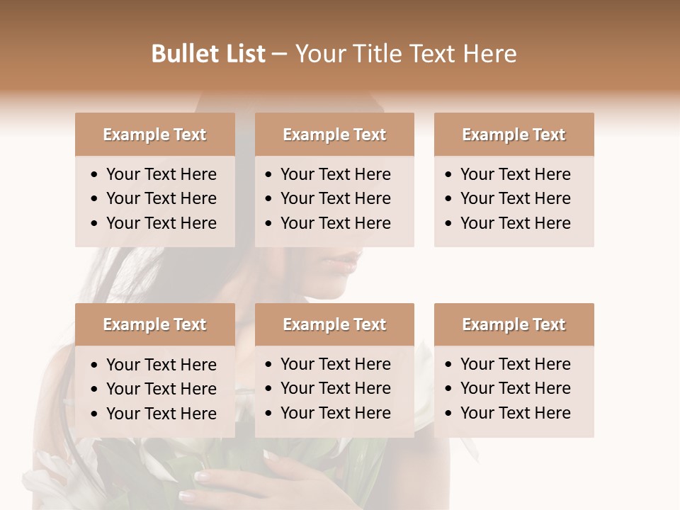 Elegance Image Face PowerPoint Template
