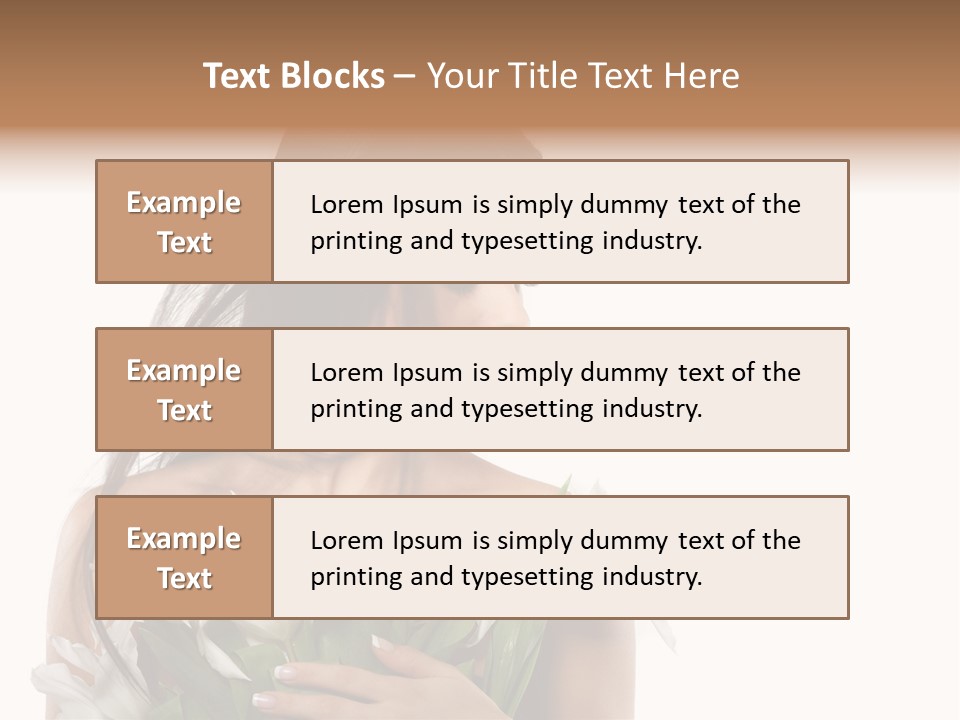 Elegance Image Face PowerPoint Template