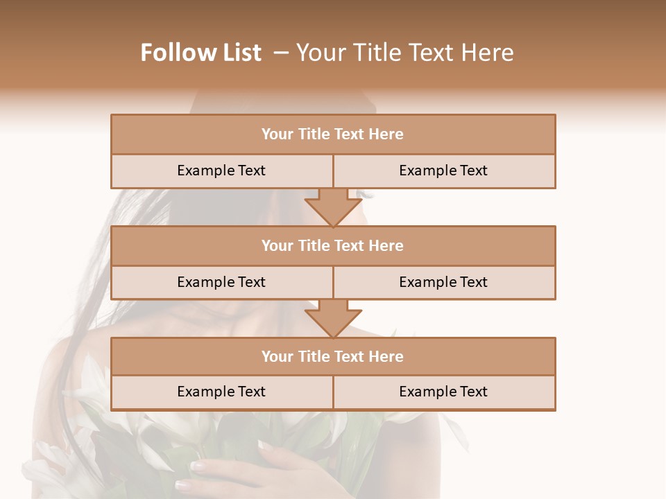 Elegance Image Face PowerPoint Template