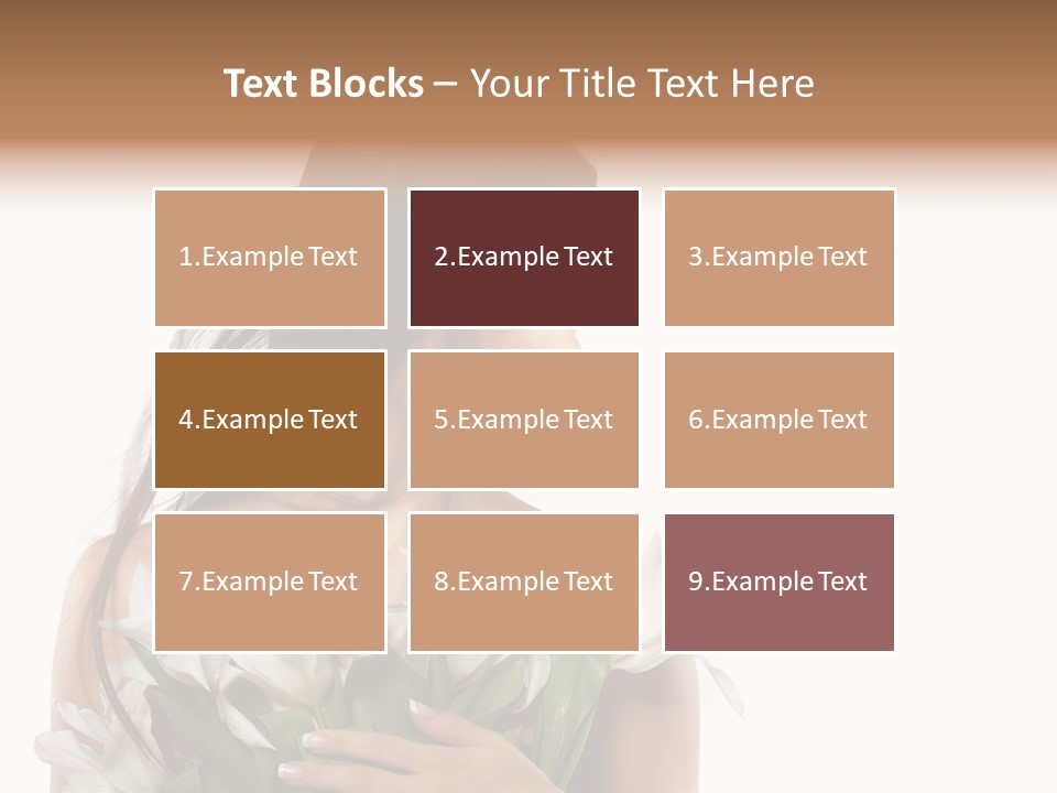 Elegance Image Face PowerPoint Template
