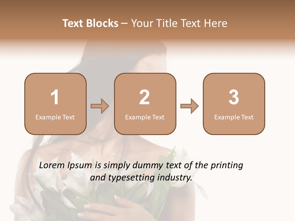 Elegance Image Face PowerPoint Template
